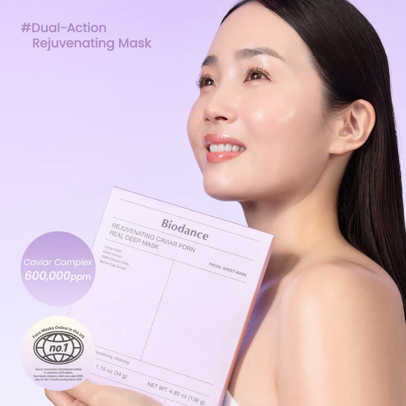 Rejuvenating Caviar PDRN Real Deep Mask Biodance France