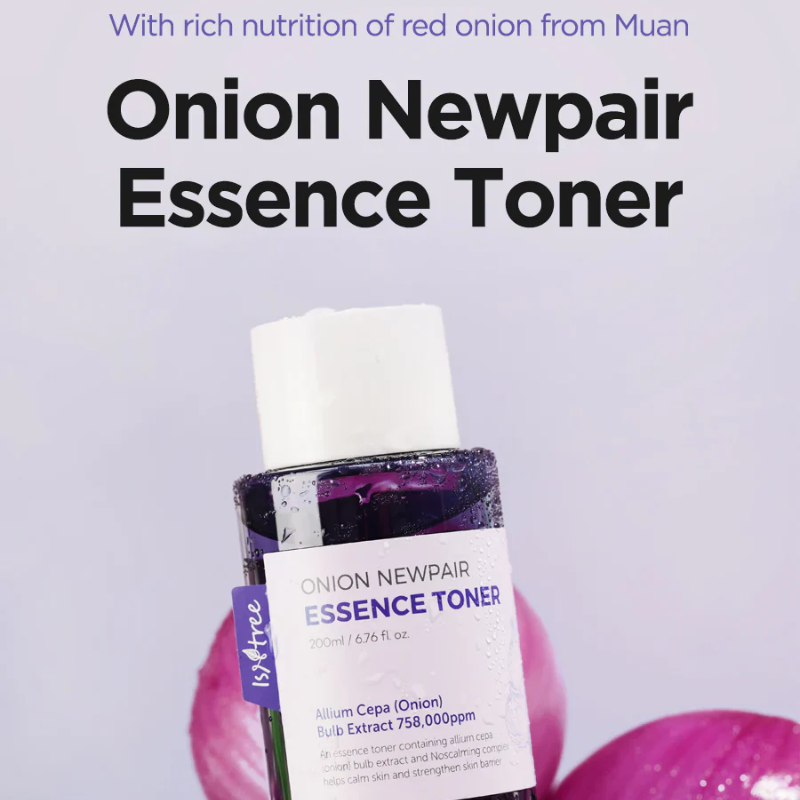Onion Newpair Essence Toner Isntree France kbeauty