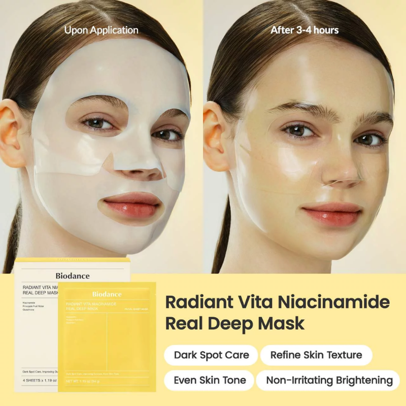 Radiant Vita Niacinamide Real Deep Mask Biodance France