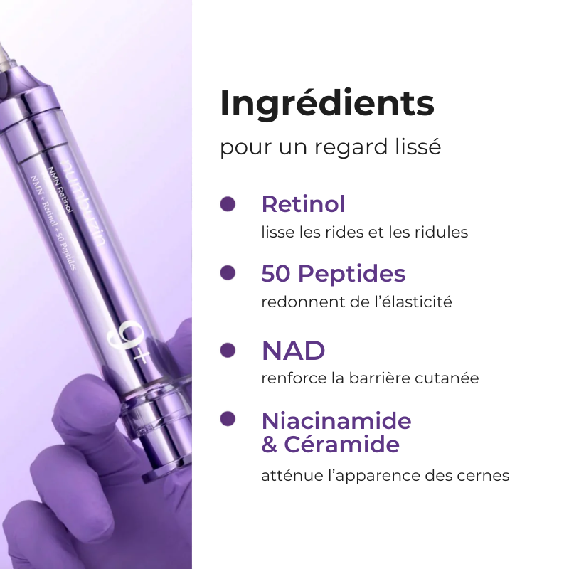 NAD+ Retinol Volumetox Eye Cream Numbuzin France