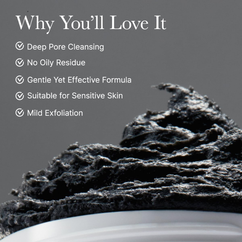 Black Tea Rice Mochi Cleanser Arencia France kbeauty
