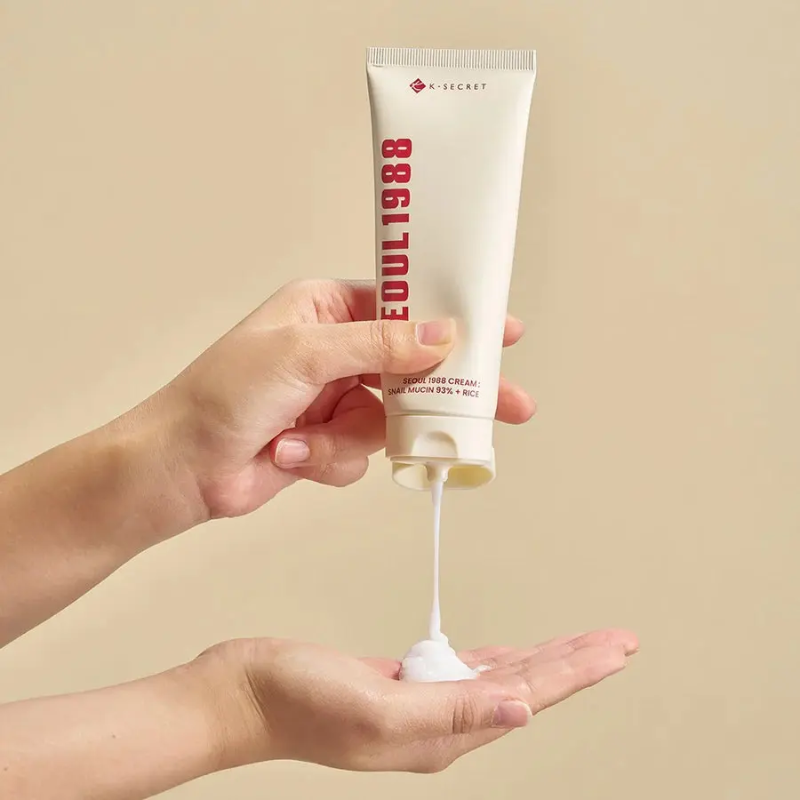 Seoul 1988 Cream : Snail Mucin 93% + Rice KSECRET France