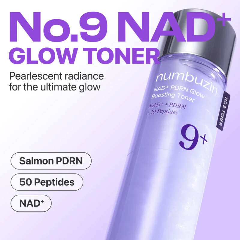 NAD+ PDRN Glow Boosting Toner Numbuzin France