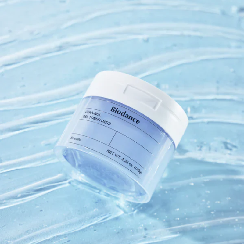Cera-Nol Gel Toner Pads Biodance France kbeauty