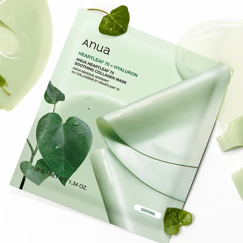 Heartleaf 70 Soothing Collagen Mask Anua France