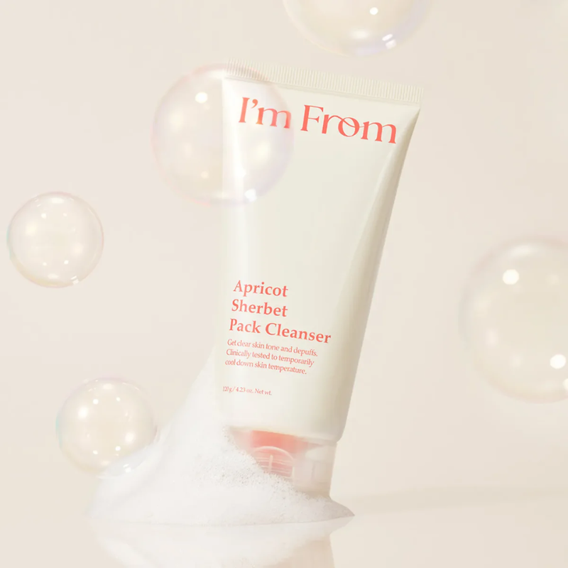 Apricot Sherbet Pack Cleanser I'm From France