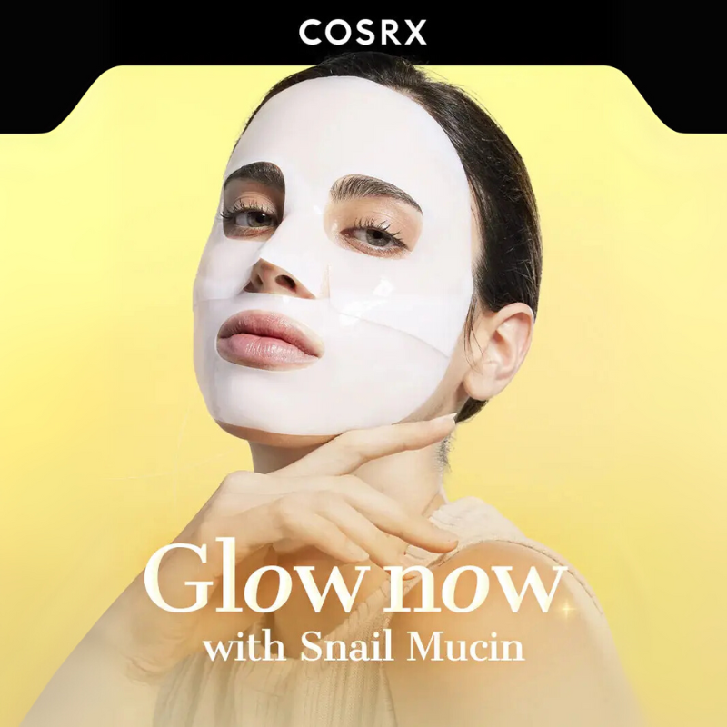 Advanced Snail Mucin Glass Glow Hydrogel Mask Cosrx France