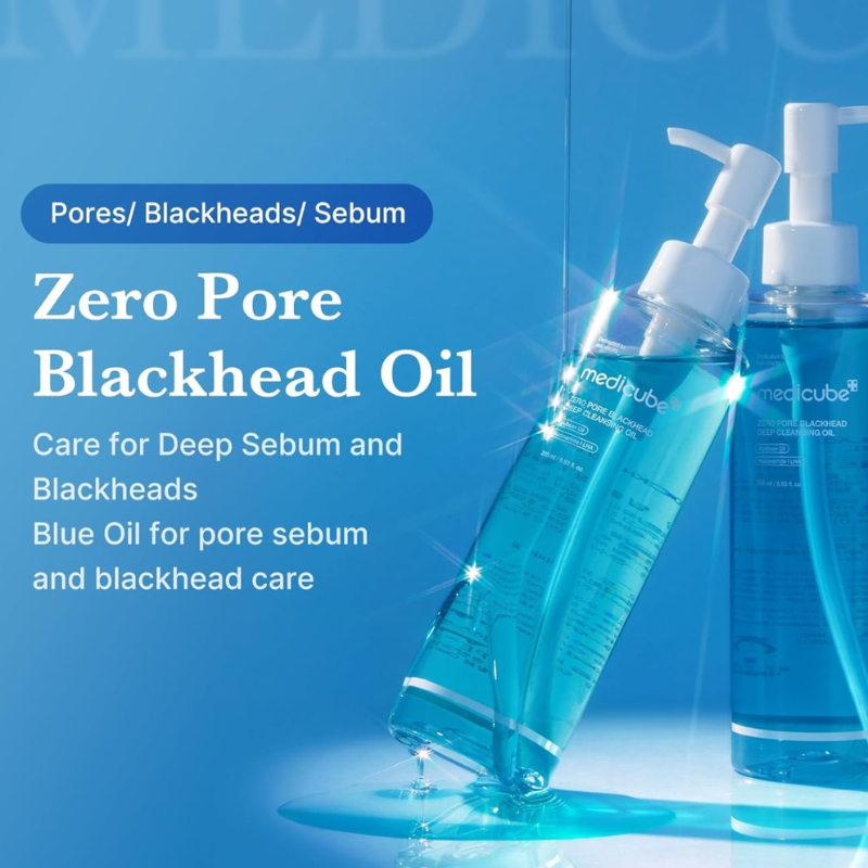 Zero Pore Blackhead Deep Cleansing Oil Medicube France
