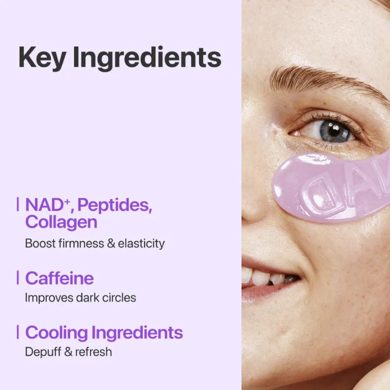 No.9 NAD+ Collagen Under Eye Patches Numbuzin France