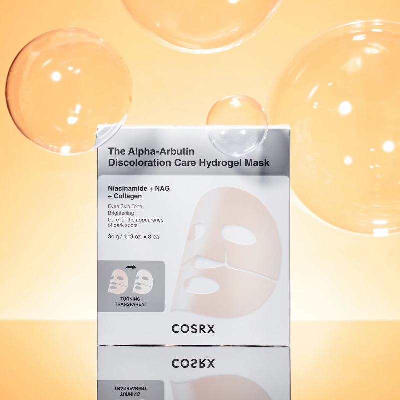 The Alpha-Arbutin Discoloration Care Hydrogel Mask Cosrx France
