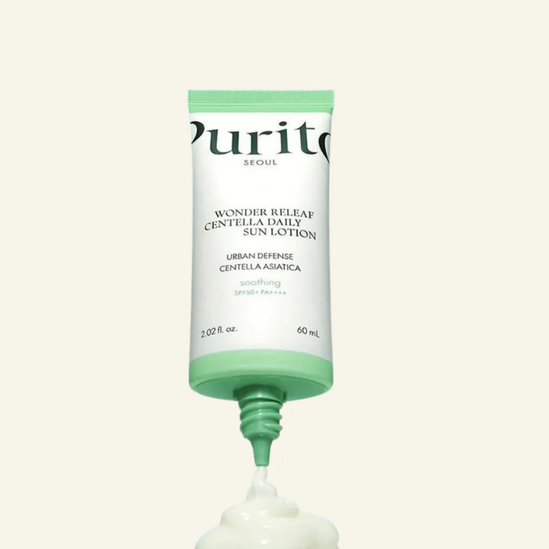 Wonder Releaf Centella Daily Sun Lotion Purito France