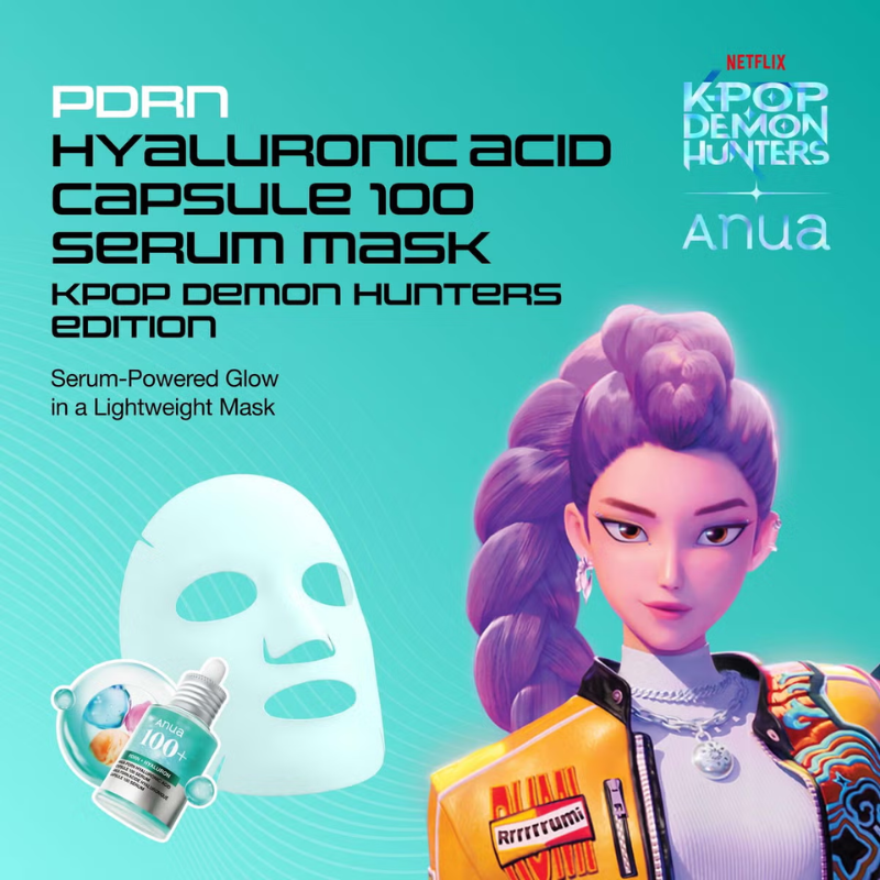 PDRN Hyaluronic Acid Capsule 100 Serum Mask - Kpop Demon Hunters Edition
