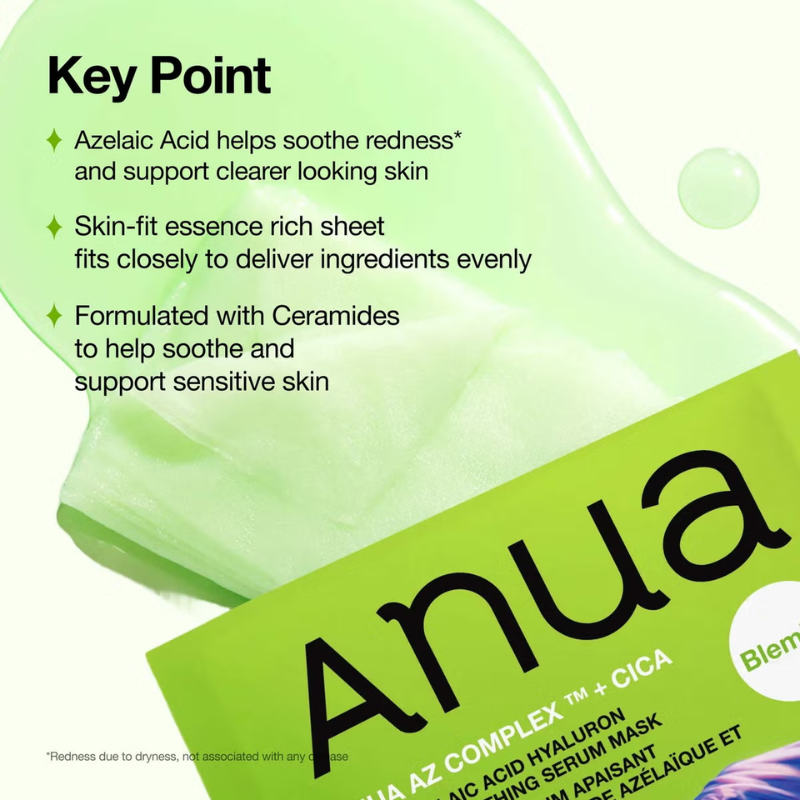 Azelaic Acid Hyaluron Redness Soothing Serum Mask - Kpop Demon Hunters Edition