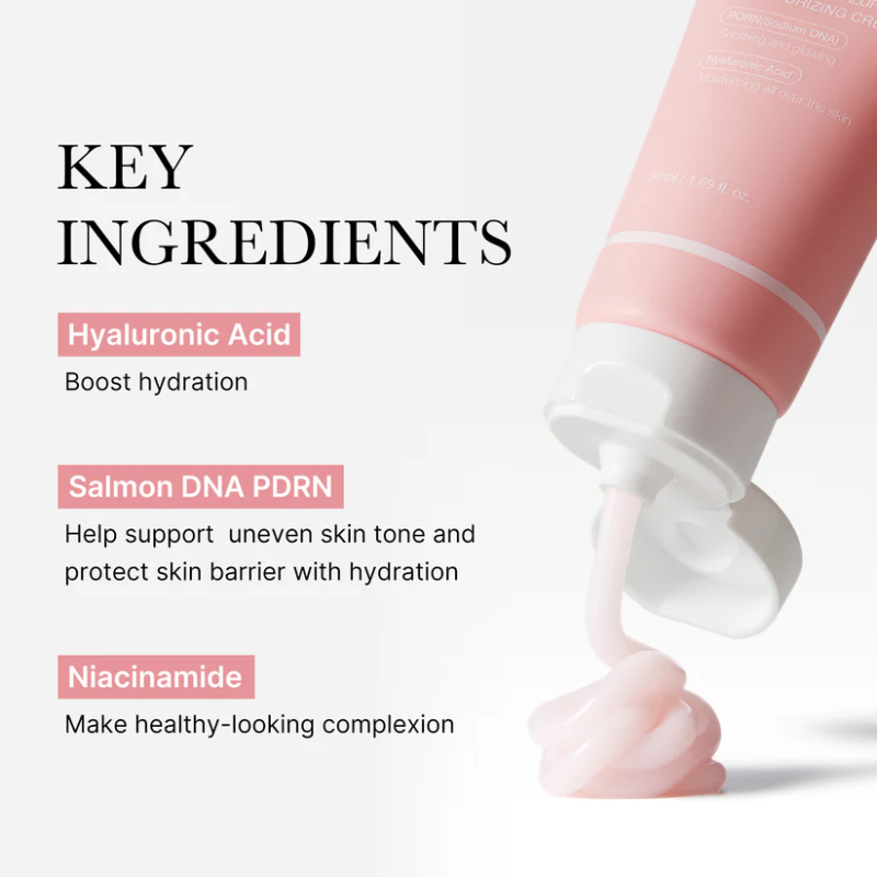 PDRN Pink Hyaluronic Moisturizing Cream Medicube France