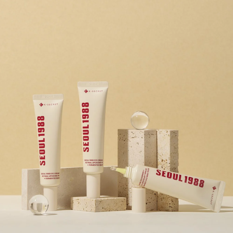 KSECRET Seoul 1988 Eye Cream - Retinal Liposome 4% + Fermented Bean France kbeauty