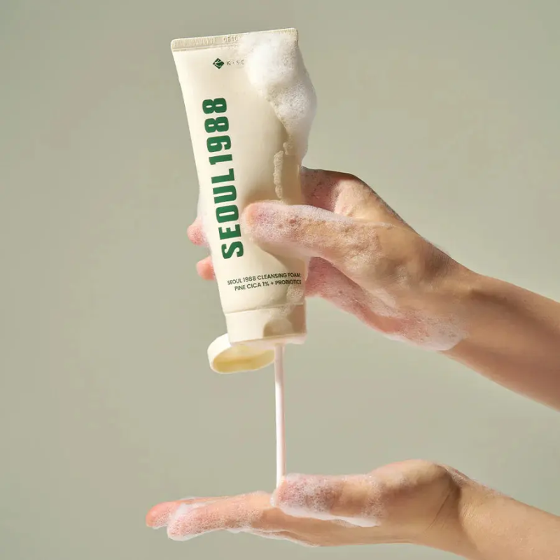 Seoul 1988 Cleansing Foam : Pine Cica 1% + Probiotics KSECRET France