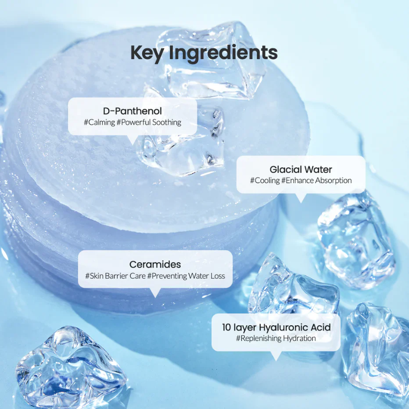 Cera-Nol Gel Toner Pads Biodance France kbeauty
