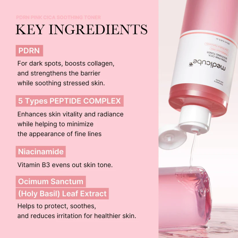 PDRN Pink Cica Soothing Toner Medicube France
