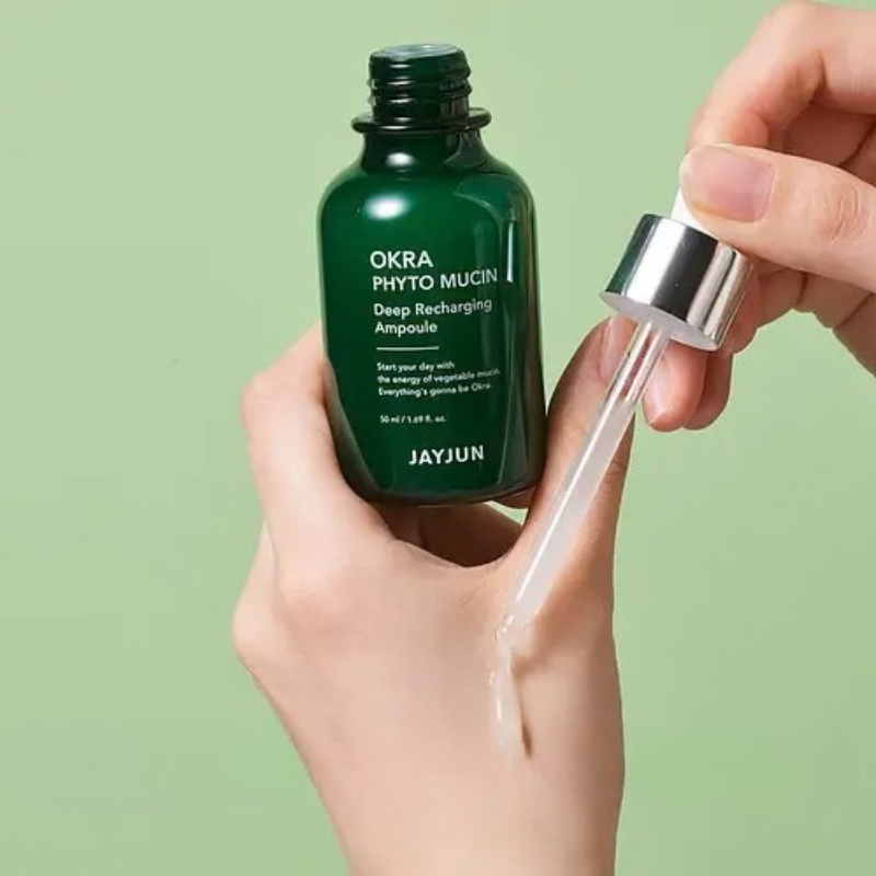 Okra Phyto Mucin Deep Recharging Ampoule