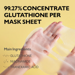 Glutathion Brightening Ampoule Mask Genabelle France