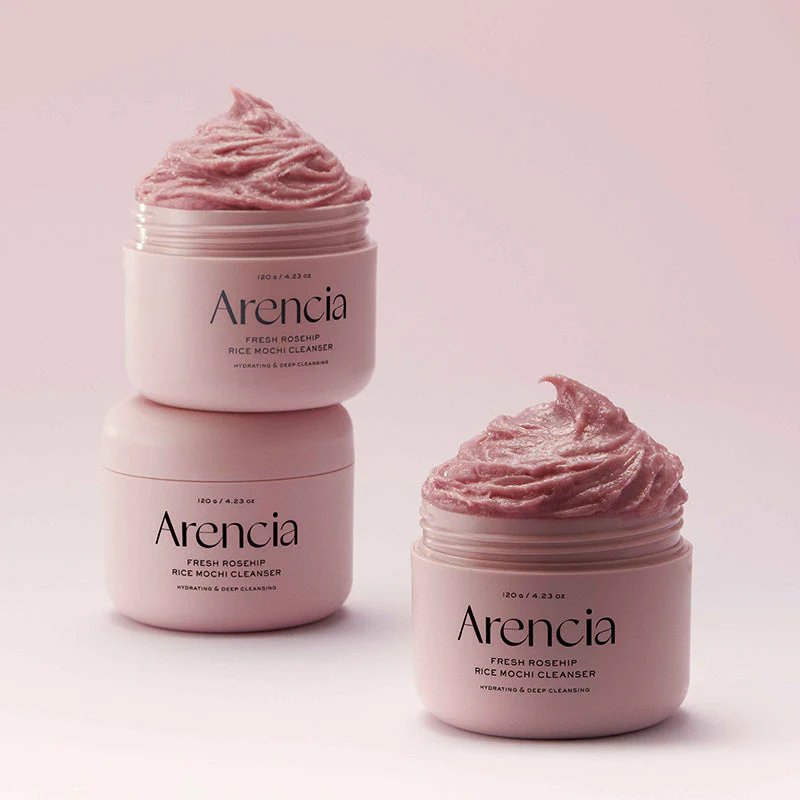 Fresh Rosehip Rice Mochi Cleanser Arencia France kbeauty