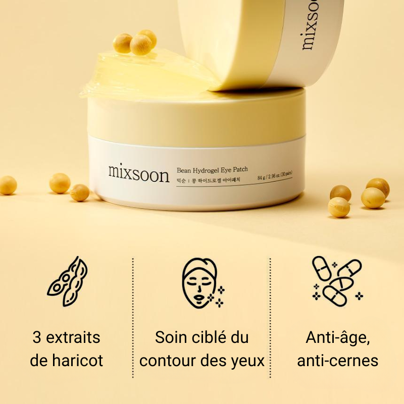 Bean Hydrogel Eye Patch Mixsoon France