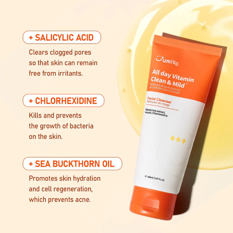 All Day Vitamin Clean & Mild Facial Cleanser