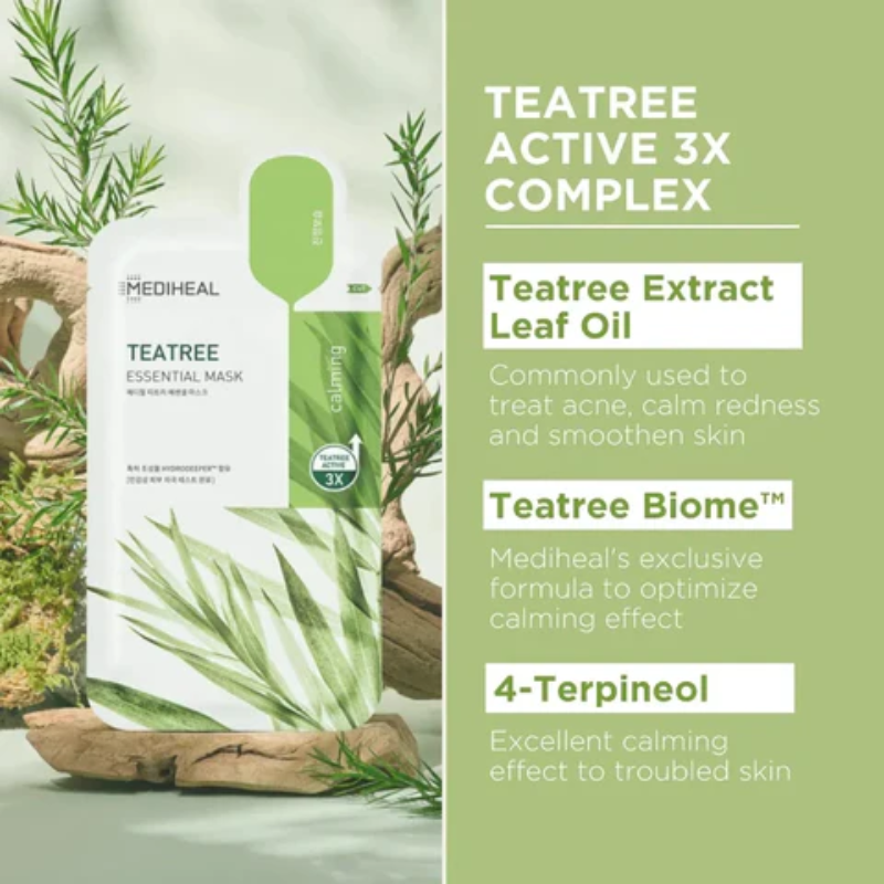 Teatree Essential Mask Mediheal France