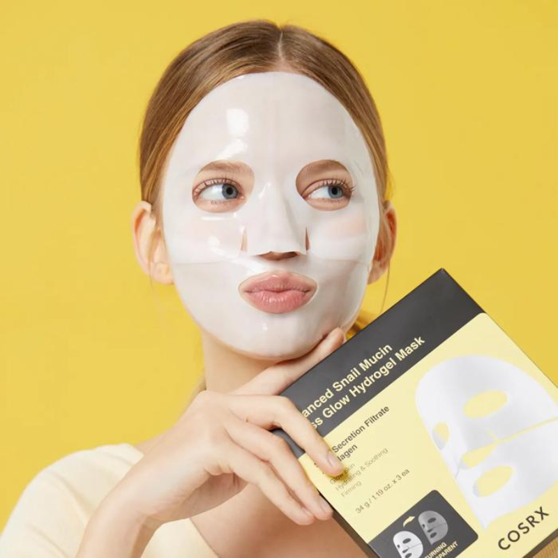 Advanced Snail Mucin Glass Glow Hydrogel Mask Cosrx France