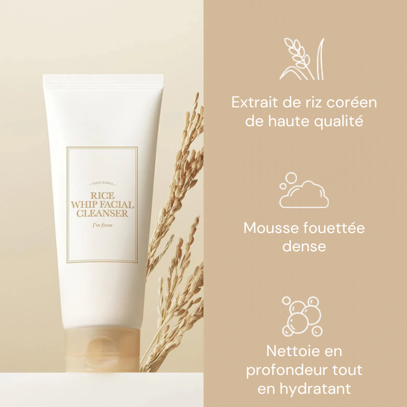 Rice Whip Foam Cleansing Set