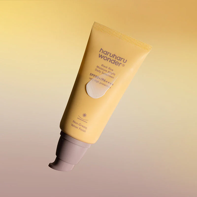 Black Rice Moisture Airyfit Daily Sunscreen haruharu Wonder France