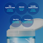 Ultra-Low Molecular Hyaluronic Acid Zinc Cooling Pad Isntree France