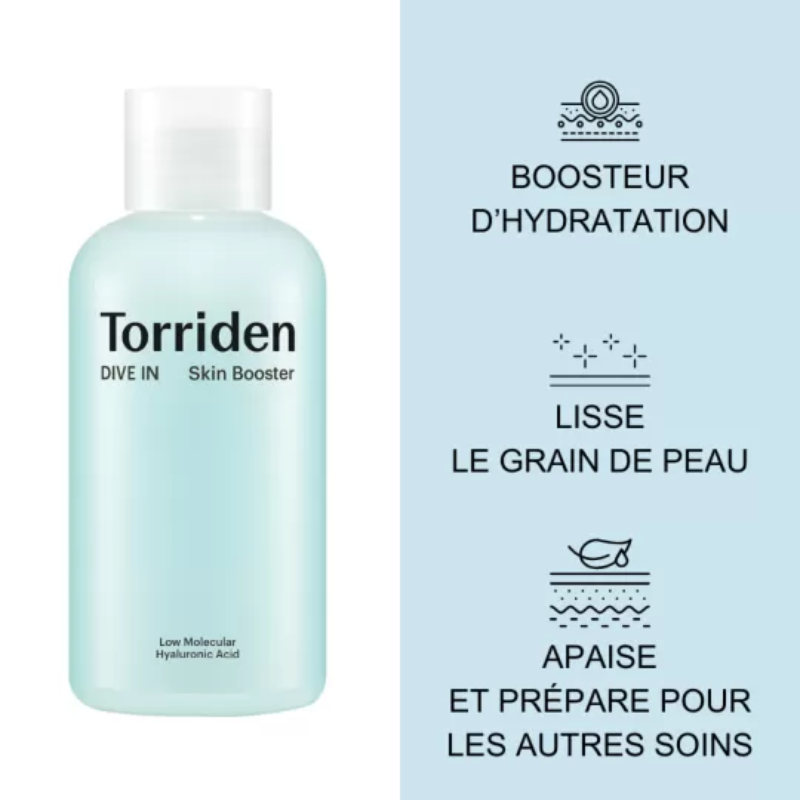 DIVE-IN Low Molecular Hyaluronic Acid Skin Booster Torriden France