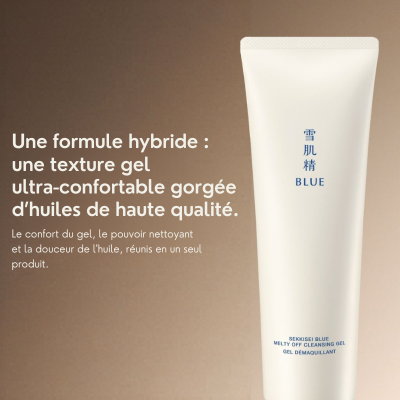 SEKKISEI BLUE Gel Démaquillant Sekkisei France