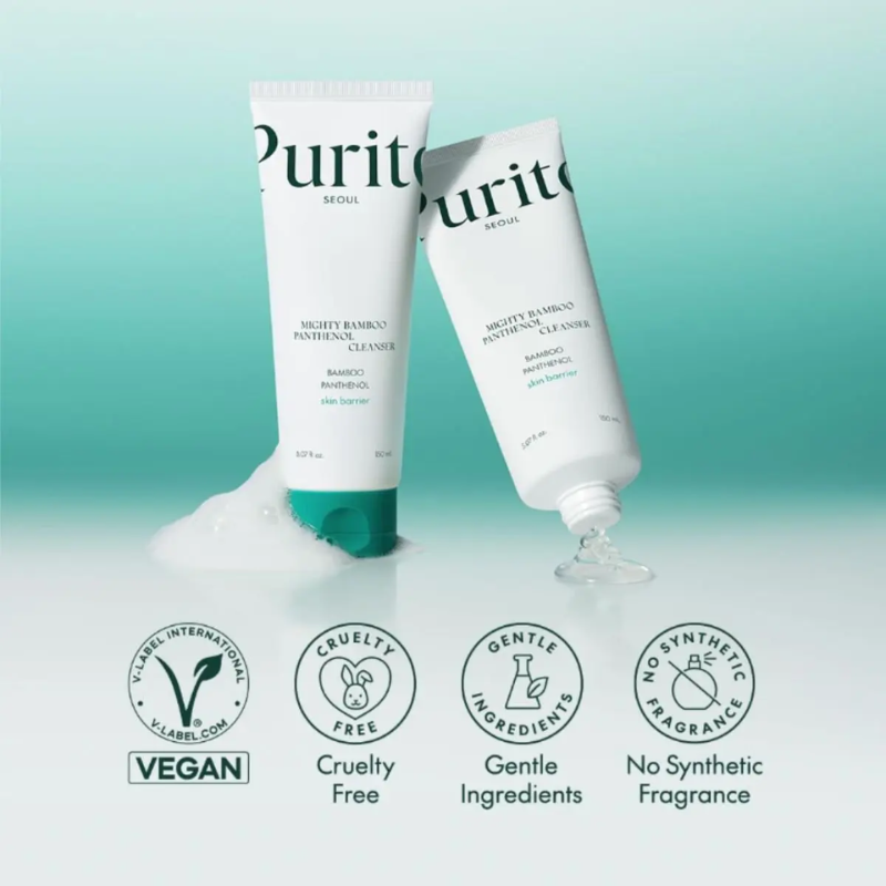 Mighty Bamboo Panthenol Cleanser Purito France