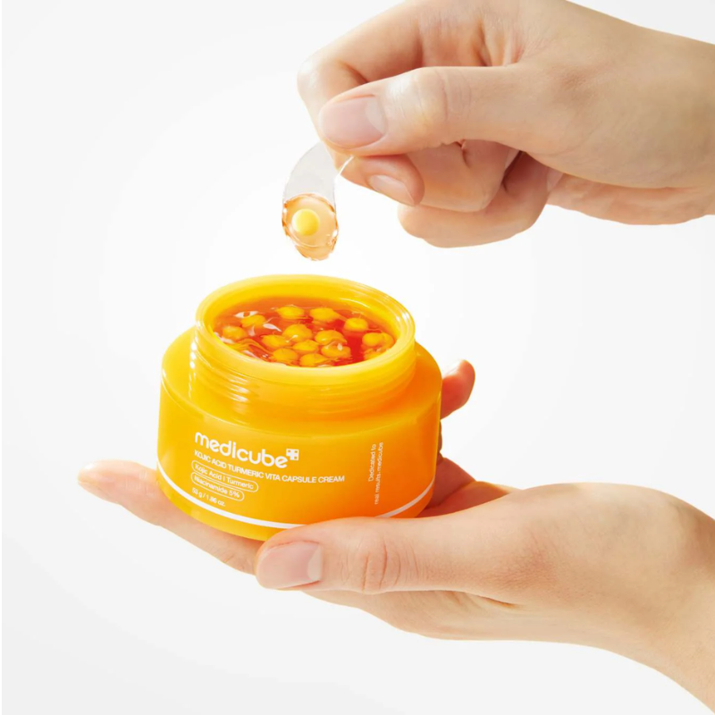 Kojic Acid Turmeric Vita Capsule Cream Medicube France