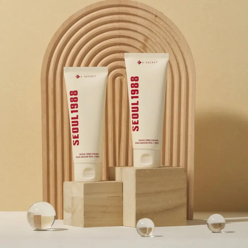 Seoul 1988 Cream : Snail Mucin 93% + Rice KSECRET France