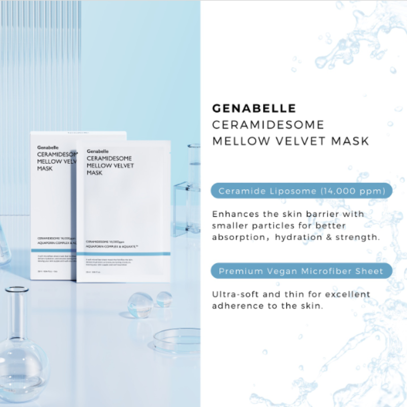 Ceramidesome Mellow Velvet Mask Genabelle