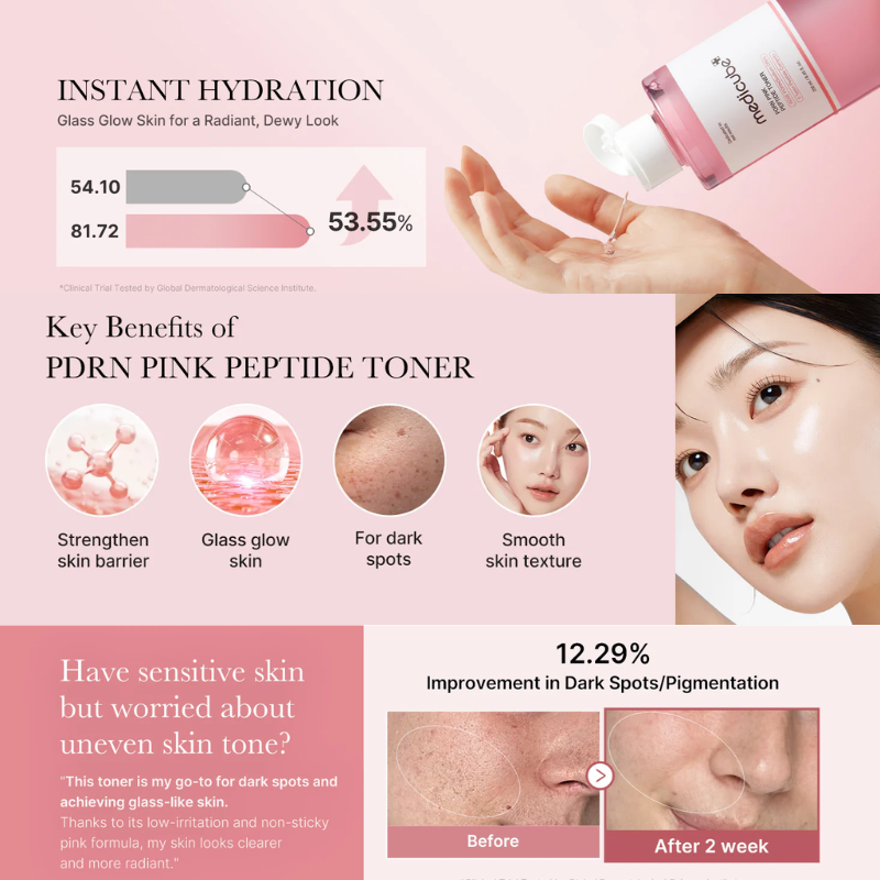 PDRN Pink Cica Soothing Toner Medicube France