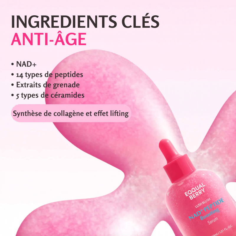 NAD+ Peptide Boosting Serum Eqqualberry France
