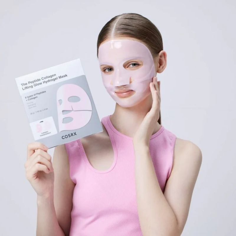 The Peptide Collagen Lifting Glow Hydrogel Mask Cosrx France