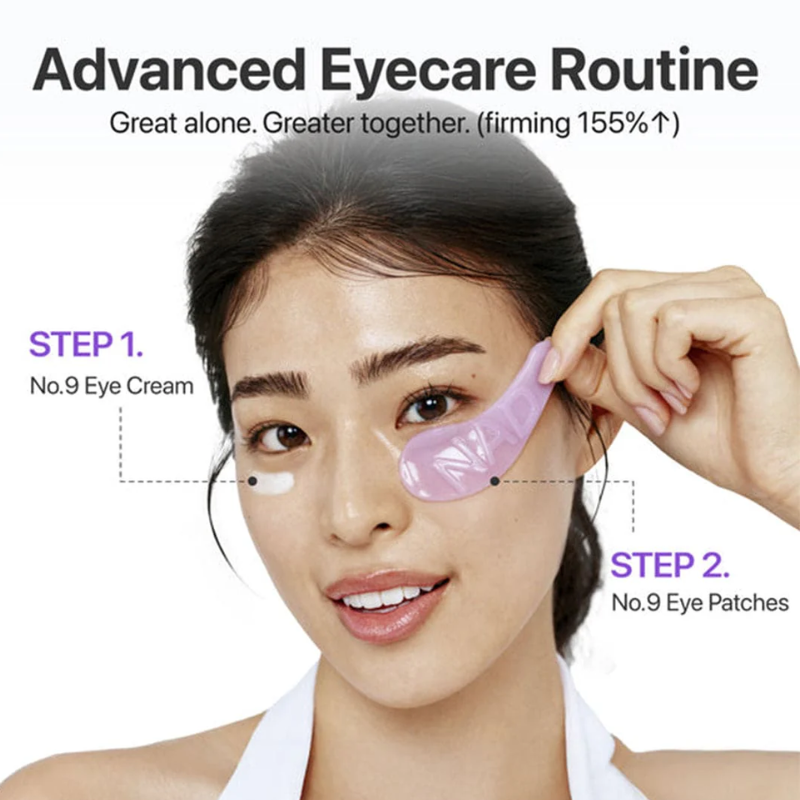 NAD+ Retinol Volumetox Eye Cream Numbuzin France
