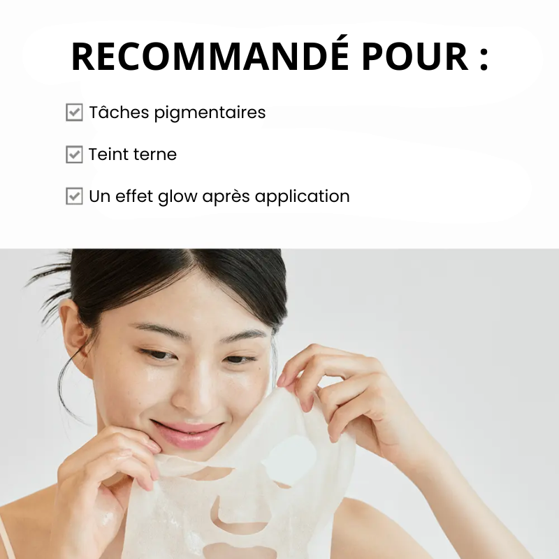 Tone Brightening Glow Mask Skin 1004 France