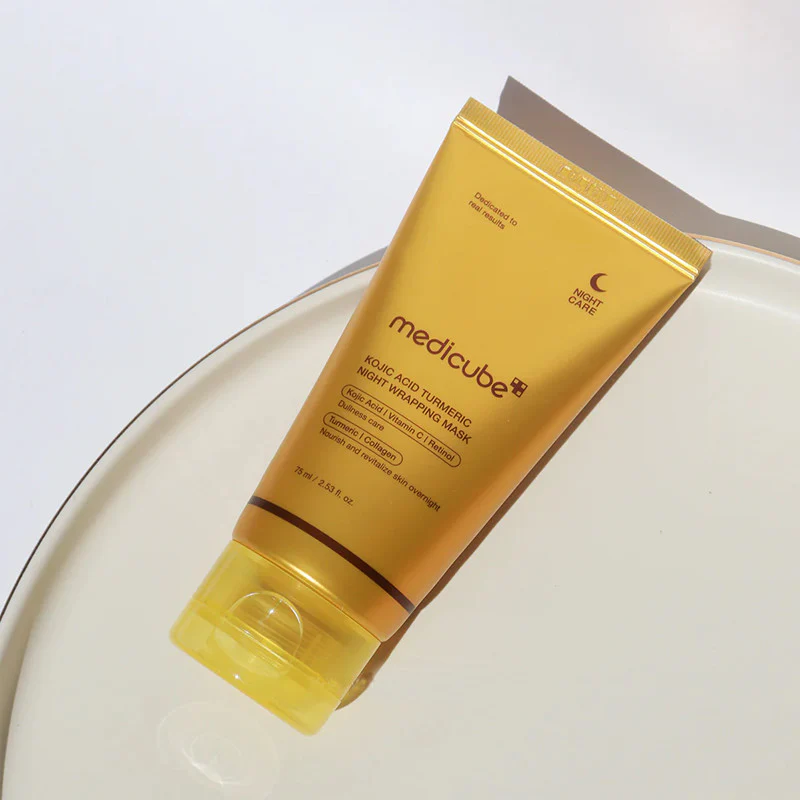 Kojic Acid Turmeric Night Wrapping Mask Medicube France