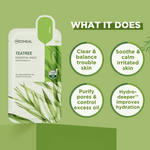 Teatree Essential Mask Mediheal France
