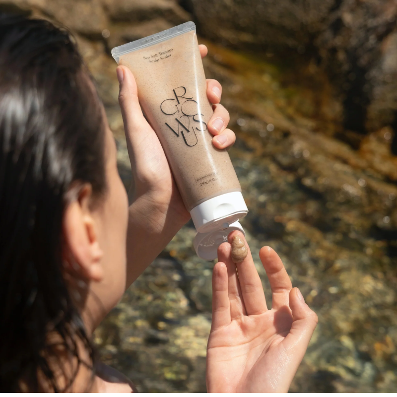 Sea Salt Therapy Scalp Scaler Growus France