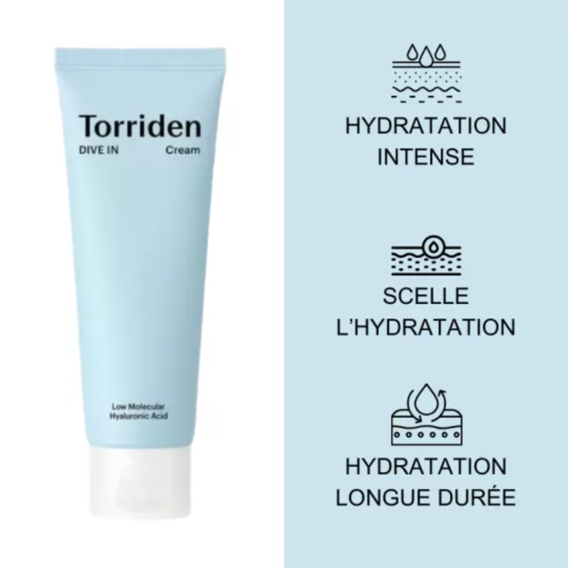 DIVE-IN Low Molecular Hyaluronic Acid Cream Torriden France