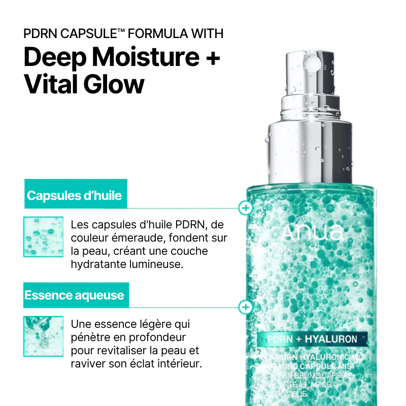 PDRN Hyaluronic Acid Hydrating Capsule Mist Anua France