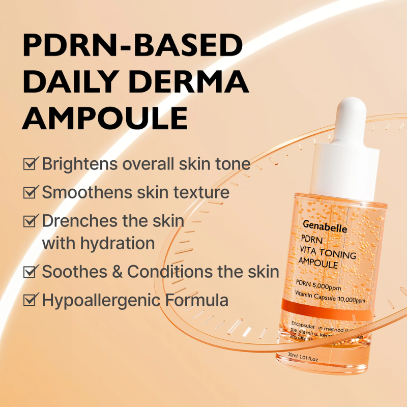 PDRN Vita Toning Ampoule genabelle kbeauty France