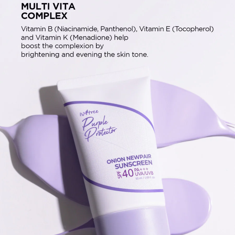 Onion Newpair Sunscreen Isntree France